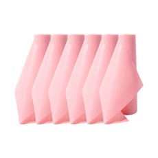 탄성 저항 밴드 6p, 핑크