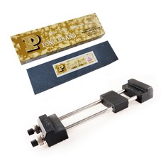 ZEUS 320牡丹黑石磨石+宙斯橡膠磨石支架套組, 1組