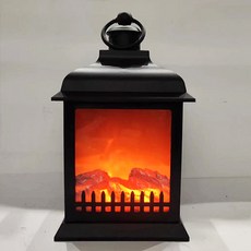 居家療癒火焰壁爐氣氛燈, 黑色SP11