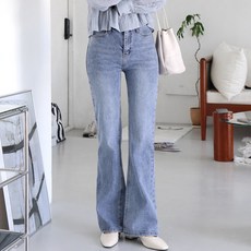 SUBI.JEANS 女款長版靴型牛仔褲 SP7118