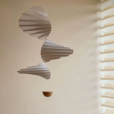 올프리즘 모던 인테리어 모빌, 화이트