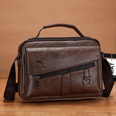 donnashop 斜背包 sh-52868, 深棕色