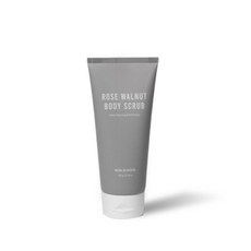 SKIN SCHOOL 玫瑰核桃身體磨砂膏, 180克, 1個