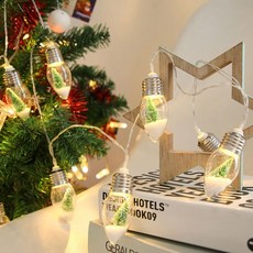 Indi-K 聖誕樹燈泡 LED 照明掛飾, 混合顏色, 1個