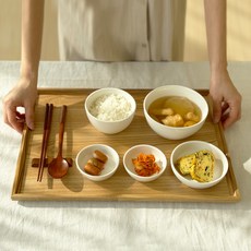 acacia home 長方形託盤, 1個, 自然色