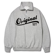 Illuso雙面原創1877半拉鍊風衣大學T