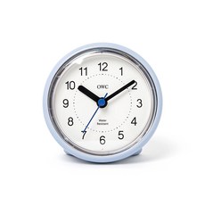 OWC 靜音吸附式防水浴室圓形壁鐘, 基本白