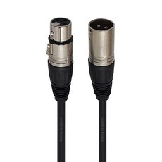 麥克風線 XLR Cannon 母對公 15m, 單一商品, 混合色