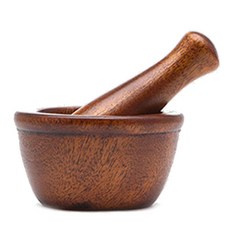 ACACIA HOME 搗磨缽杵組 小型, 1組