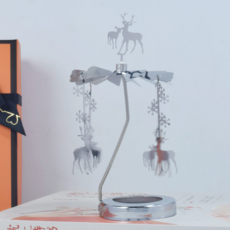 Treova 美麗優雅燭台 5.8, 5.8 銀色 雪花鹿 16