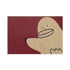 動物圖案PVC玄關門地墊, 小鴨