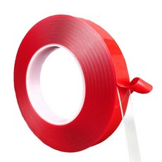 透明壓克力泡棉雙面膠帶 2.5cm x 10m x T 0.8mm, 1個