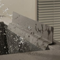 Dearcus 屋簷造型水槽擋水板 標準款, 1個, 深灰色