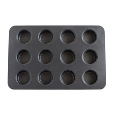 Cuteme 矽膠塗層12孔瑪芬模具 MP181, 1個