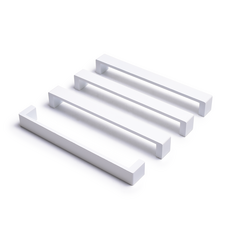 把手世界 Chairman 2孔 家具把手 P160mm 白色, 4個