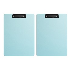 동아피엠에스 세로형 두꺼운 벽걸이 클립보드 A4, 그린, 2개