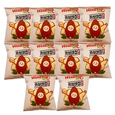 웰칩 카사바칩 갈릭맛 스낵, 40g, 10개