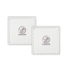 Syracuse CHINA 電磁爐保護墊 方形, 2個, 符號紫