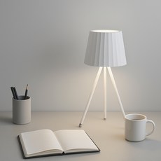 비츠조명 LED 브리에 B형 충전식 무드등 스탠드조명, 그레이