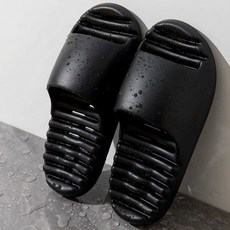 소니오 폼폼 소프트 홈 거실화, 04 블랙, 1개