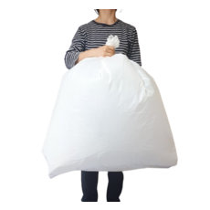 垃圾袋 白色, 100個, 100L