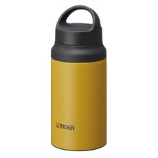 TIGER 虎牌 把手外出運動不鏽鋼保溫杯, 孟加拉虎黃(YE), 400ml, 1個