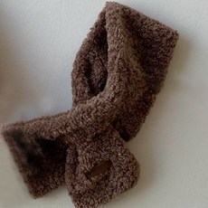 Minidalkong兒童款毛絨圍脖