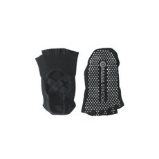 아사나 크로스 리본 하프 토우 필라테스 요가양말