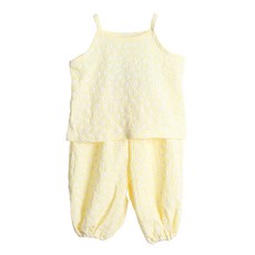 메르시보꾸 아동용 냉감 통기성 릴리고슬고슬셋 플라워 나시세트 SS21S02