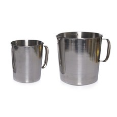 不鏽鋼燒杯 2L + 5L 套組, 1個