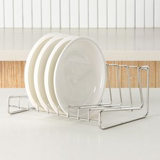 MUDITA Ribbon J 304不鏽鋼 L型碗盤收納架, 1個