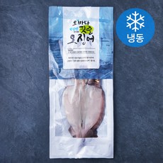 오바다 원양산 대용량 반건조오징어 5미 (냉동), 1개, 580g