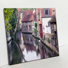 에이치티피 타일 C67 강물에비친 브뤼헤주택