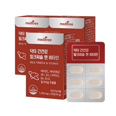 메디트리 닥터 간건강 밀크씨슬 앤 비타민 30g, 30정, 3개