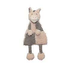 패치워크펫 강아지 보들보들 삑삑이 인형 장난감 45cm, 1개, 얼룩말