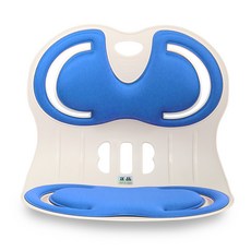 청심의자 컴포터블 커브와이드 패밀리 의자 C60, 블루