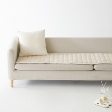 La Pomme 舒適鬆餅格紋超細纖維沙發墊