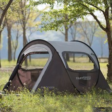 패스트캠프 오페라3 원터치 팝업 텐트 그늘막, 라이트그레이, 3~4인용