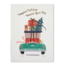 Hallmark 聖誕卡片 4入組 XPX1083, 混合色, 1套