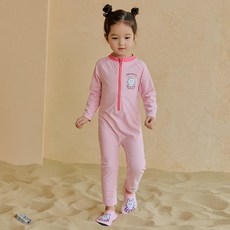 IAMBEBE 兒童款Hello Animal全身防磨衣