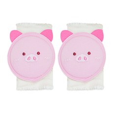 HI BABY CLUB 嬰兒學步3層護膝套, 小豬款, 1組