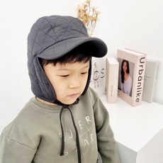 hunine 兒童鋪棉護耳遮陽帽