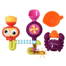 造型沐浴玩具組, 混色