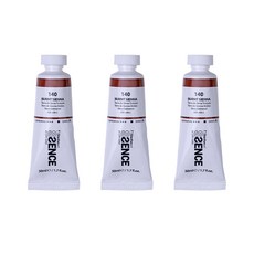 신한에쎈스 아크릴 컬러 물감 Tube A 시리즈 번트 시에나 3p, 1색, 50ml