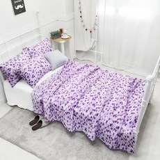 BED&DECO Ice Brick 竹纖維泡泡紗涼被, 紫羅蘭色