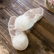 aterreballet 女童毛球芭蕾舞鞋