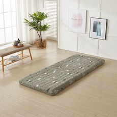 SKYSHOP 프리미엄 매트리스, 카키, 10cm