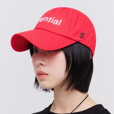 블랙샌즈 에센셜 심플 자수 볼캡