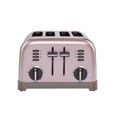 쿠진아트 클래식 메탈 4구 토스터 PINK, CPT-180PKKR