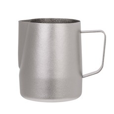 TEMPEST 純鈦拉花杯 650ml, 鈦原色, 1個